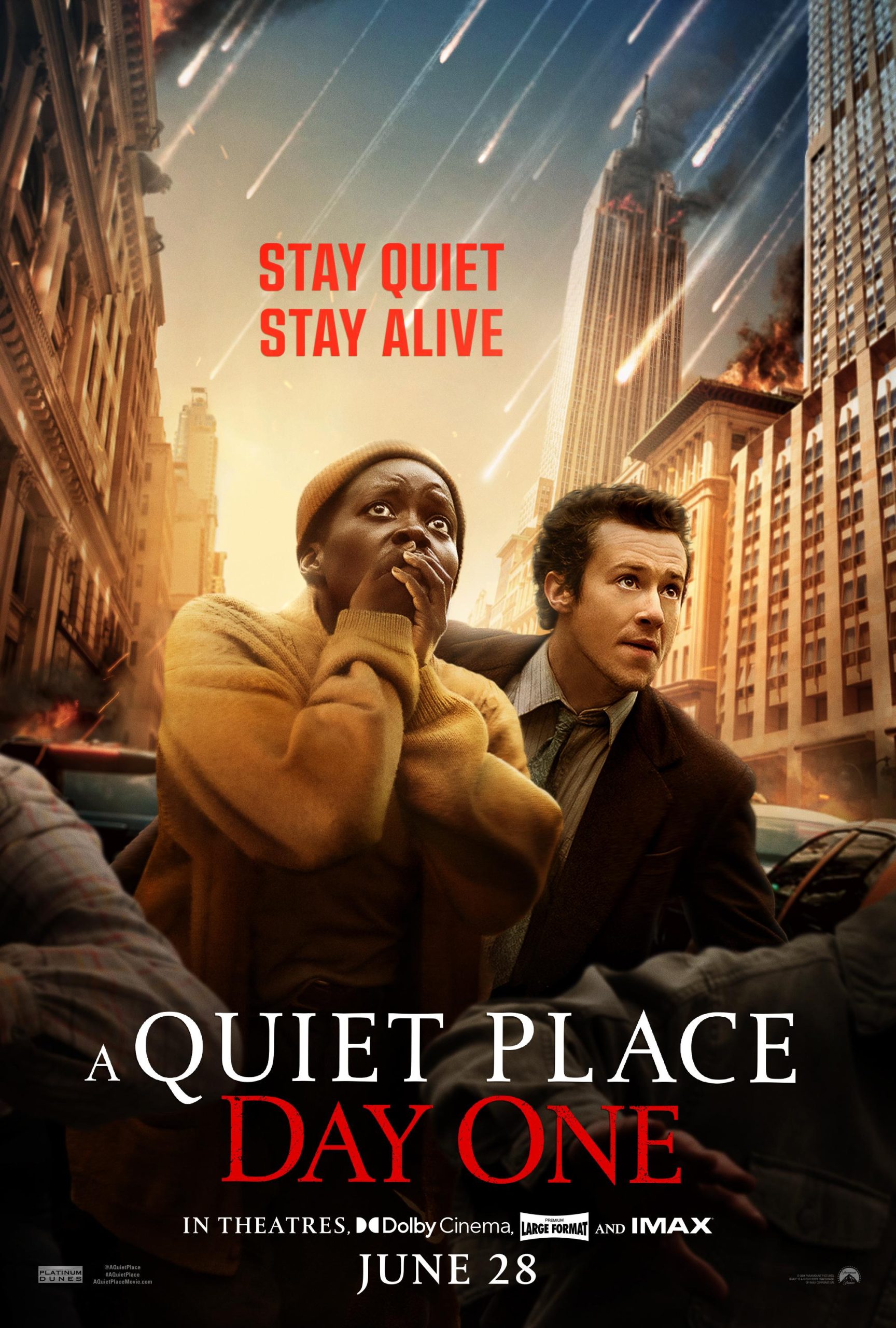 دانلود فیلم A Quiet Place: Day One یک مکان آرام: روز اول